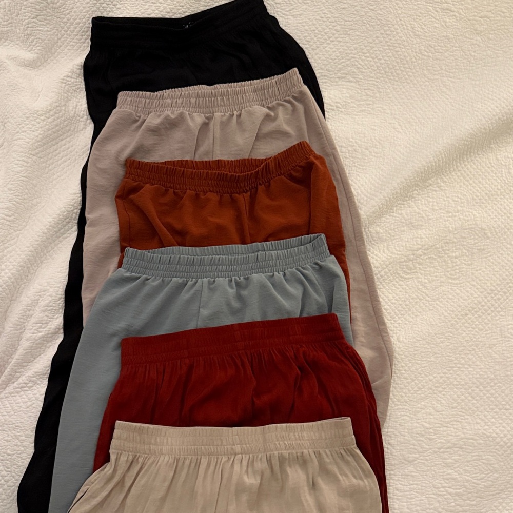 6 Pairs L & XL Zara Flowy Pants